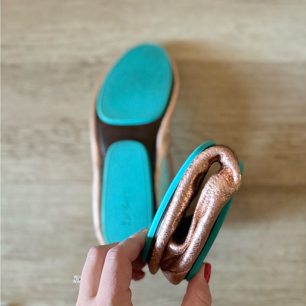 Tieks Rosegold Glam Ballet Flats